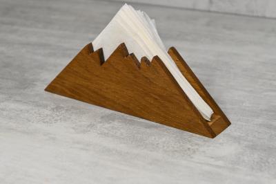 Салфетница из дуба «Горы»